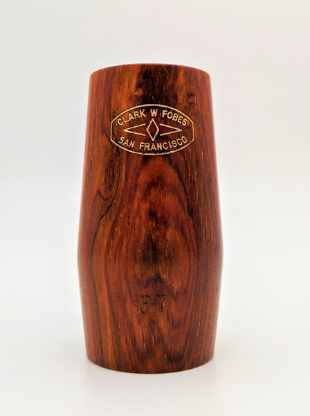 Fobes clarinet barrel - Hard rubber lined Cocobolo