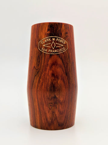 Fobes clarinet barrel - Cocobolo